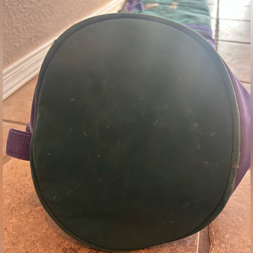 Vintage LL Bean Ski Bag Green Purple 213cm Long - Picture 12 of 13